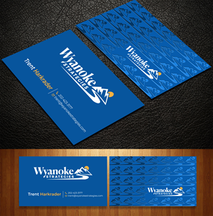 Business Card Design by Imagine design000 for Wyanoke Strategies | Design: #37641614