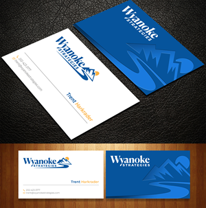 Business Card Design by Imagine design000 for Wyanoke Strategies | Design: #37641617