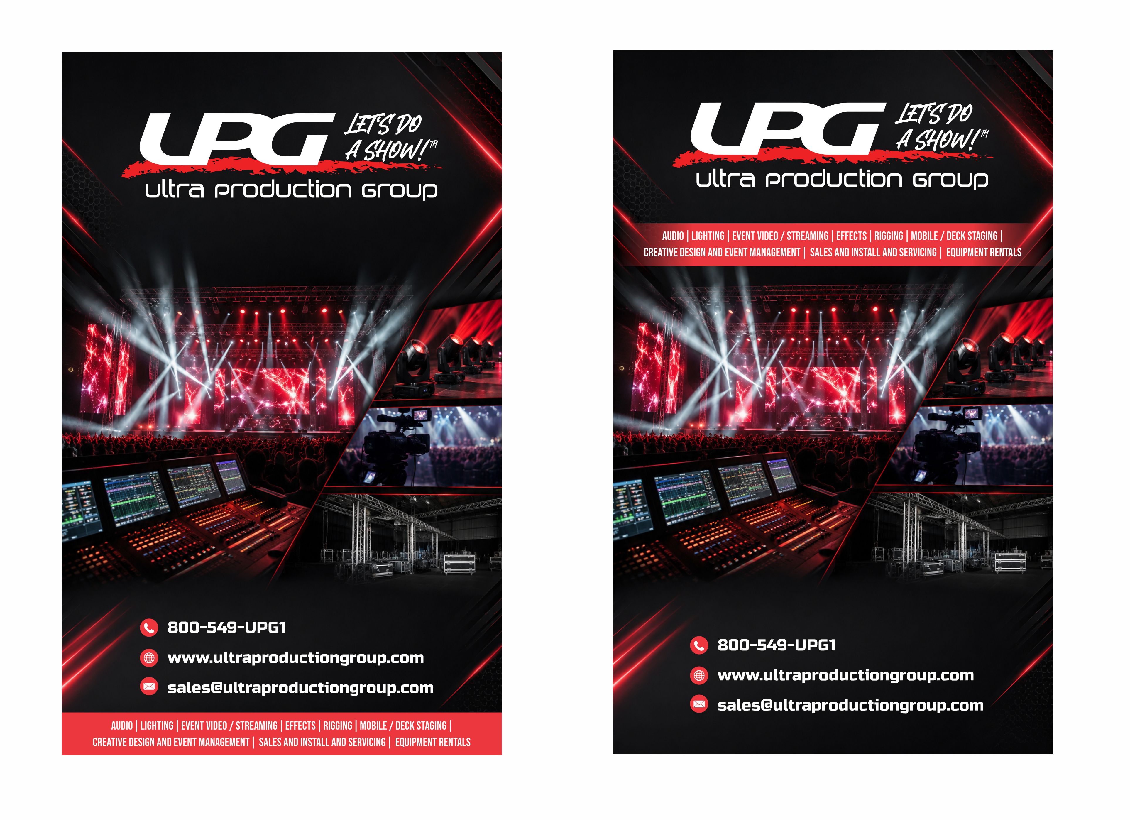 Design Publicitaire par SAMPA DUARI pour Ultra Production Group LLC | Design #37629564