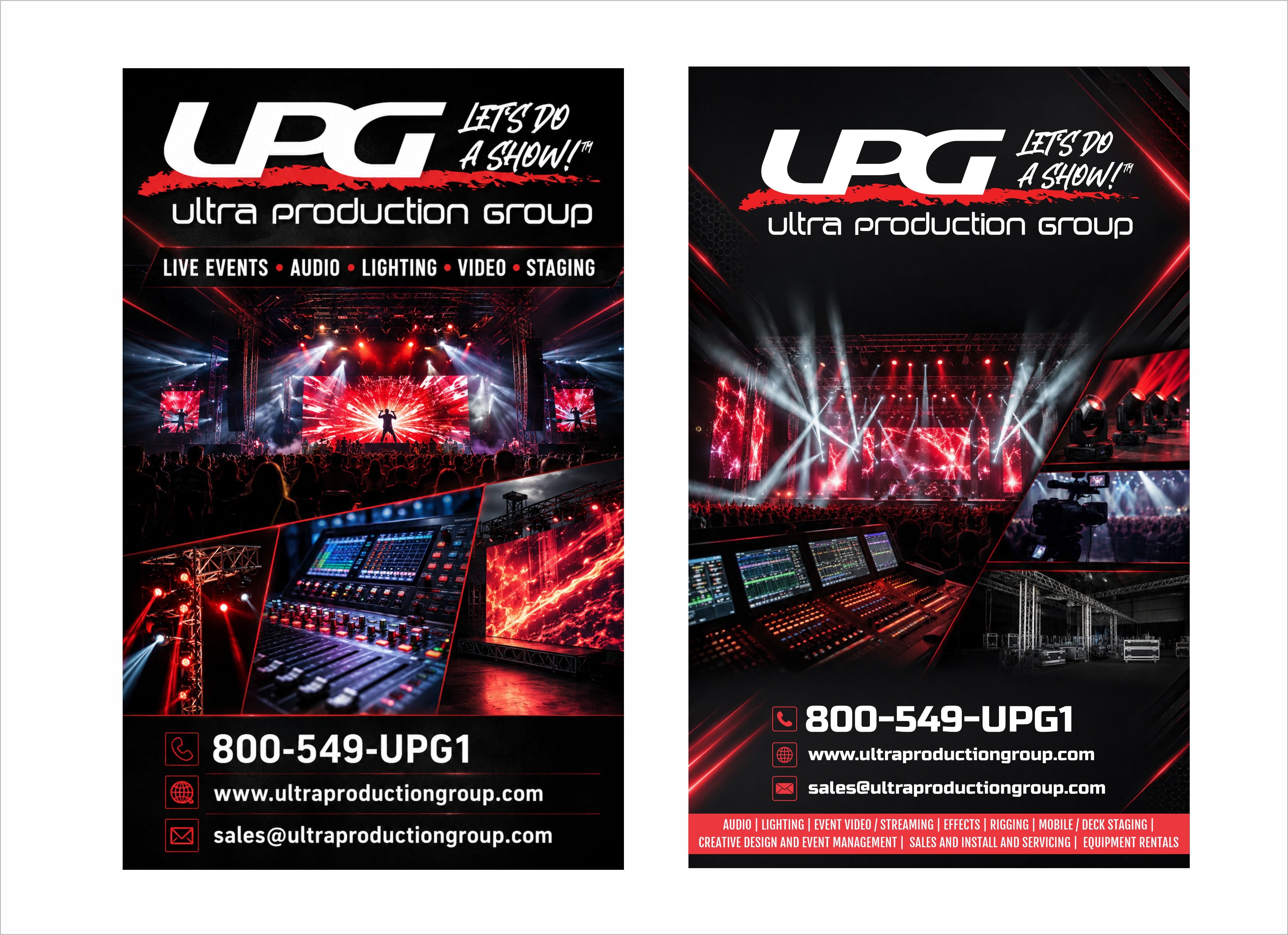 Design Publicitaire par SAMPA DUARI pour Ultra Production Group LLC | Design #37629591