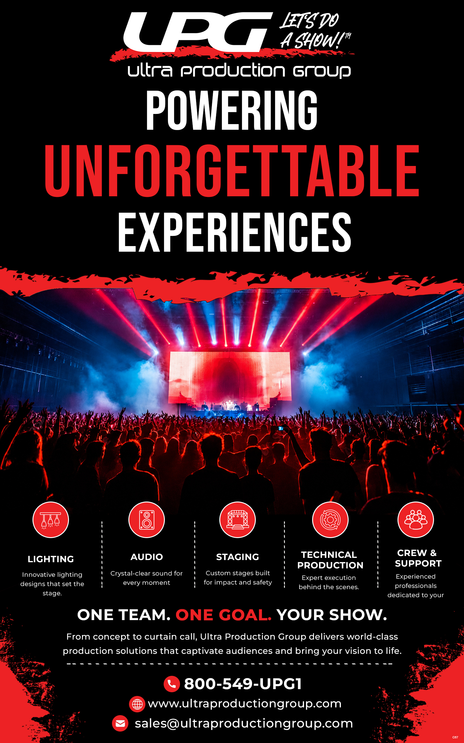 Design Publicitaire par pb pour Ultra Production Group LLC | Design #37633858