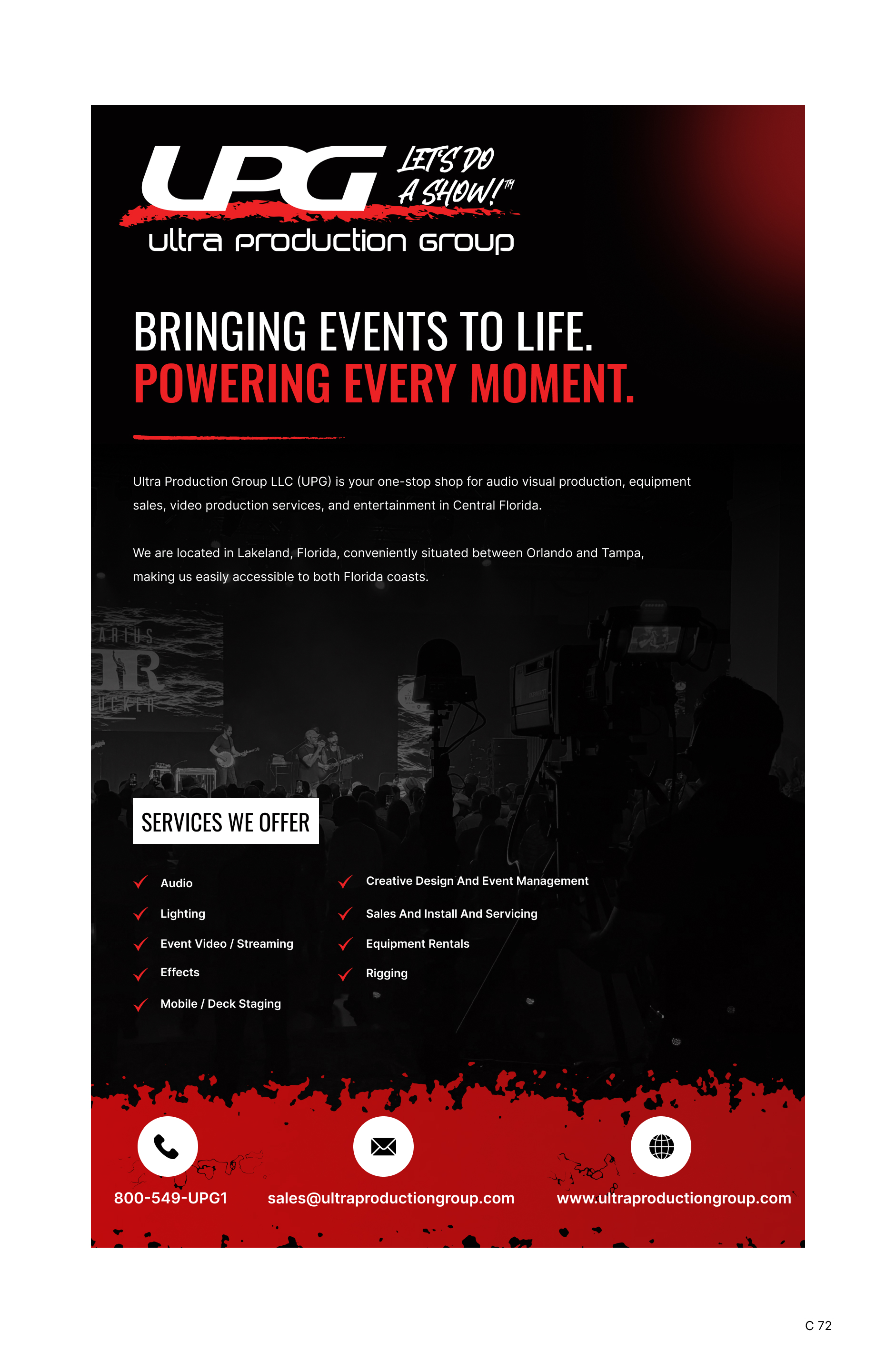 Design Publicitaire par pb pour Ultra Production Group LLC | Design #37633862