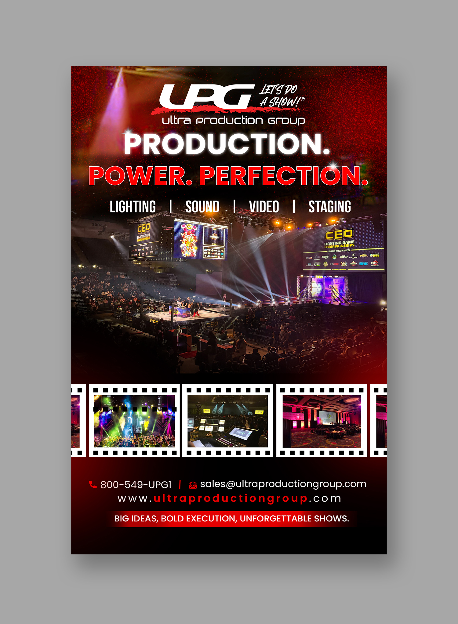 Design Publicitaire par debdesign pour Ultra Production Group LLC | Design #37630923