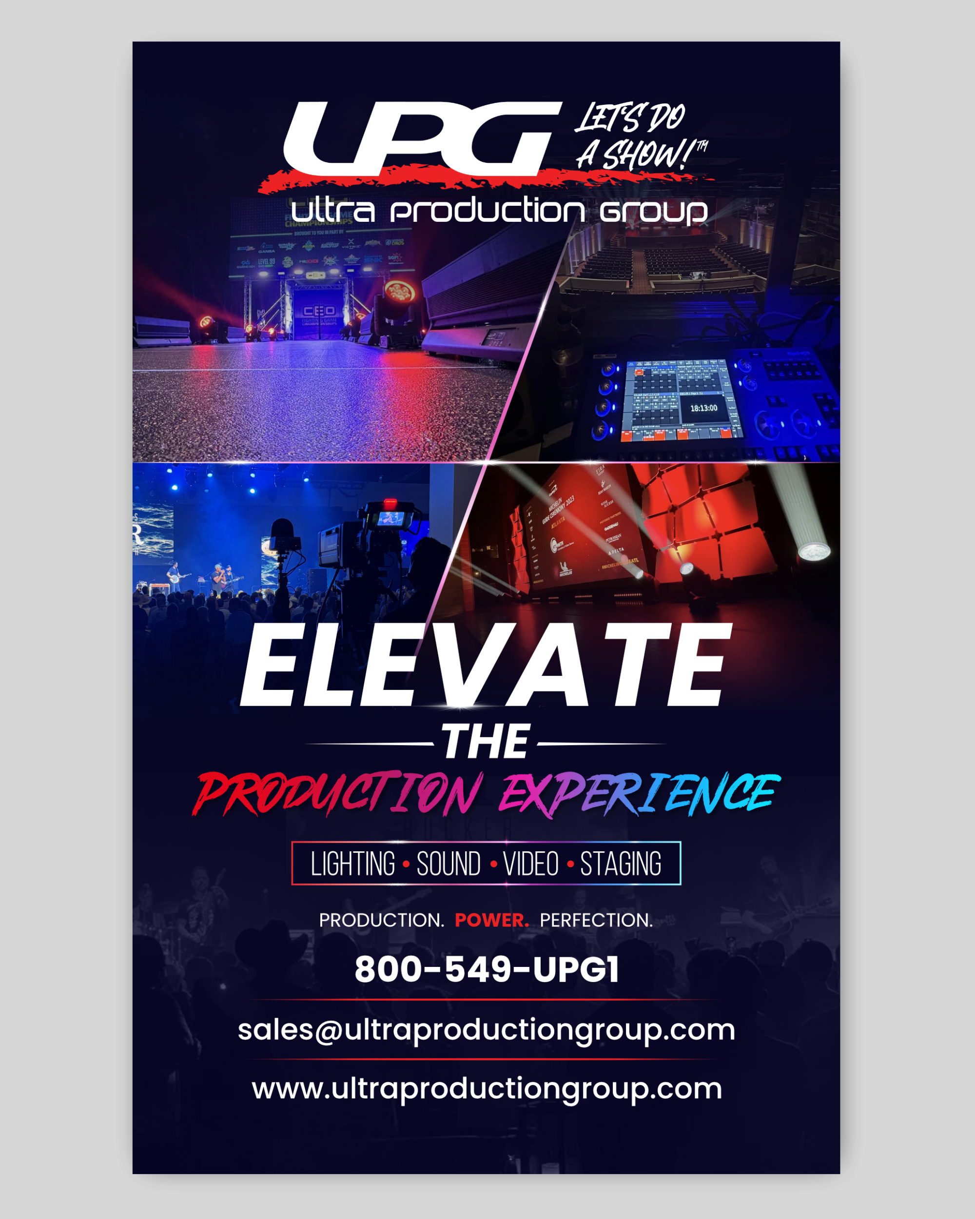 Design Publicitaire par debdesign pour Ultra Production Group LLC | Design #37650316