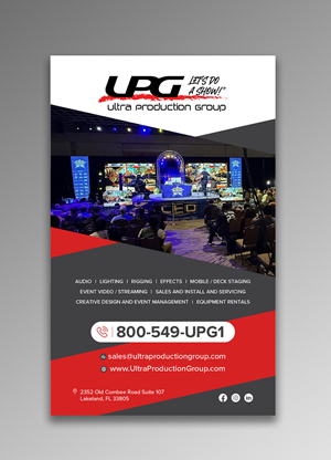 Design Publicitaire par OwnDesign pour Ultra Production Group LLC | Design : #37628972