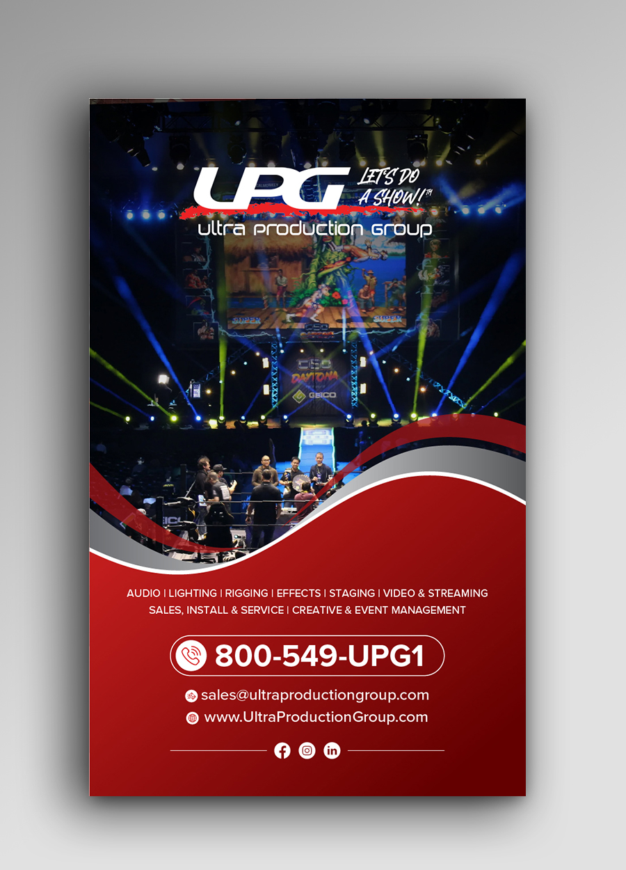 Design Publicitaire par OwnDesign pour Ultra Production Group LLC | Design #37635721