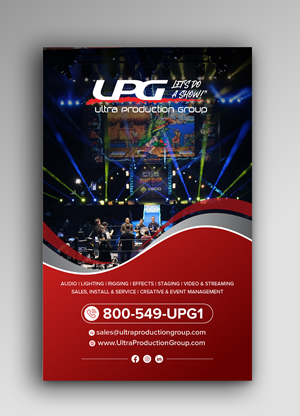 Design Publicitaire par OwnDesign pour Ultra Production Group LLC | Design : #37635721