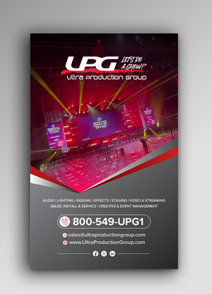 Design Publicitaire par OwnDesign pour Ultra Production Group LLC | Design : #37635722