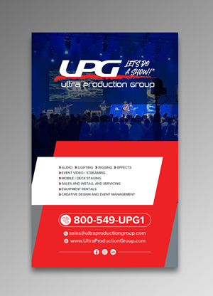 Design Publicitaire par OwnDesign pour Ultra Production Group LLC | Design #37639892