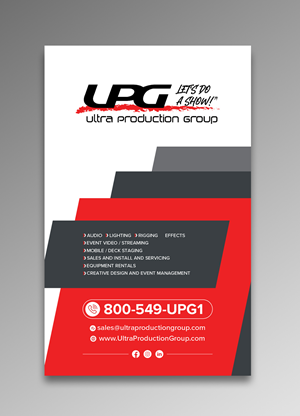 Design Publicitaire par OwnDesign pour Ultra Production Group LLC | Design : #37639893