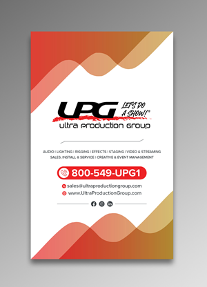 Design Publicitaire par OwnDesign pour Ultra Production Group LLC | Design : #37639942