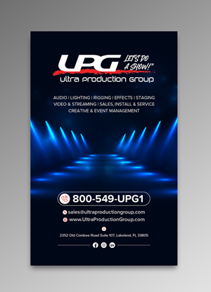 Design Publicitaire par OwnDesign pour Ultra Production Group LLC | Design : #37641105