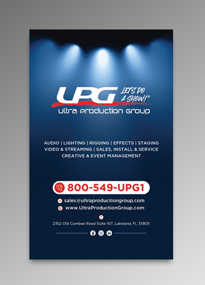 Design Publicitaire par OwnDesign pour Ultra Production Group LLC | Design : #37648944