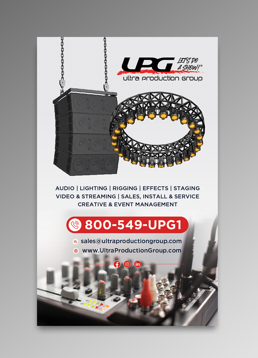 Design Publicitaire par OwnDesign pour Ultra Production Group LLC | Design #37649134