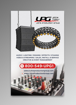 Design Publicitaire par OwnDesign pour Ultra Production Group LLC | Design : #37649134