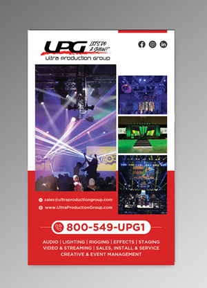 Design Publicitaire par OwnDesign pour Ultra Production Group LLC | Design : #37651224