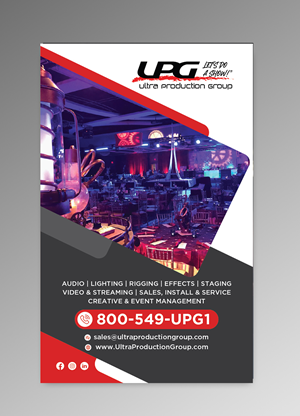 Design Publicitaire par OwnDesign pour Ultra Production Group LLC | Design : #37651225