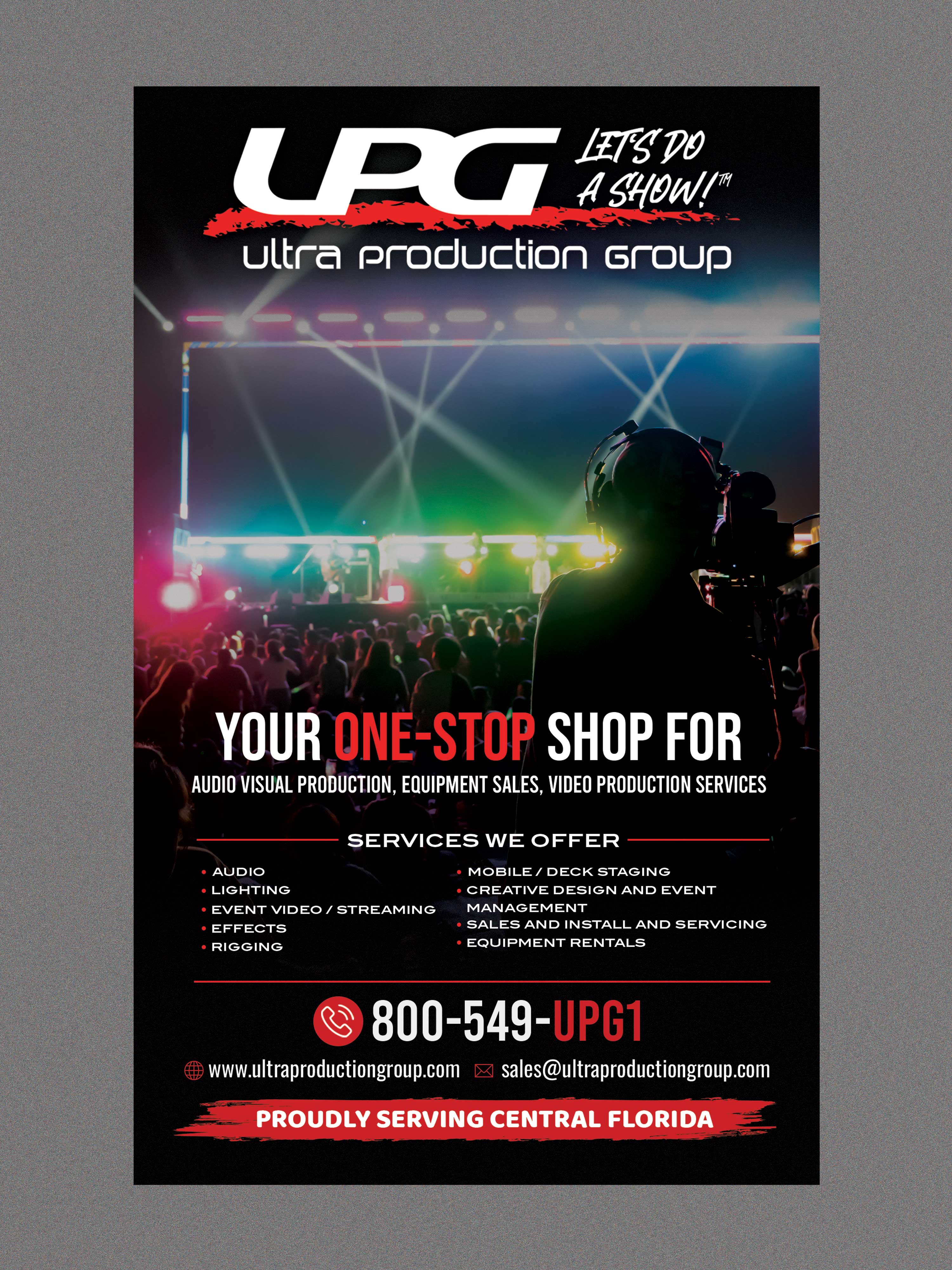 Design Publicitaire par Stan$oul pour Ultra Production Group LLC | Design #37628792
