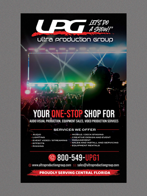 Design Publicitaire par Stan$oul pour Ultra Production Group LLC | Design : #37628792