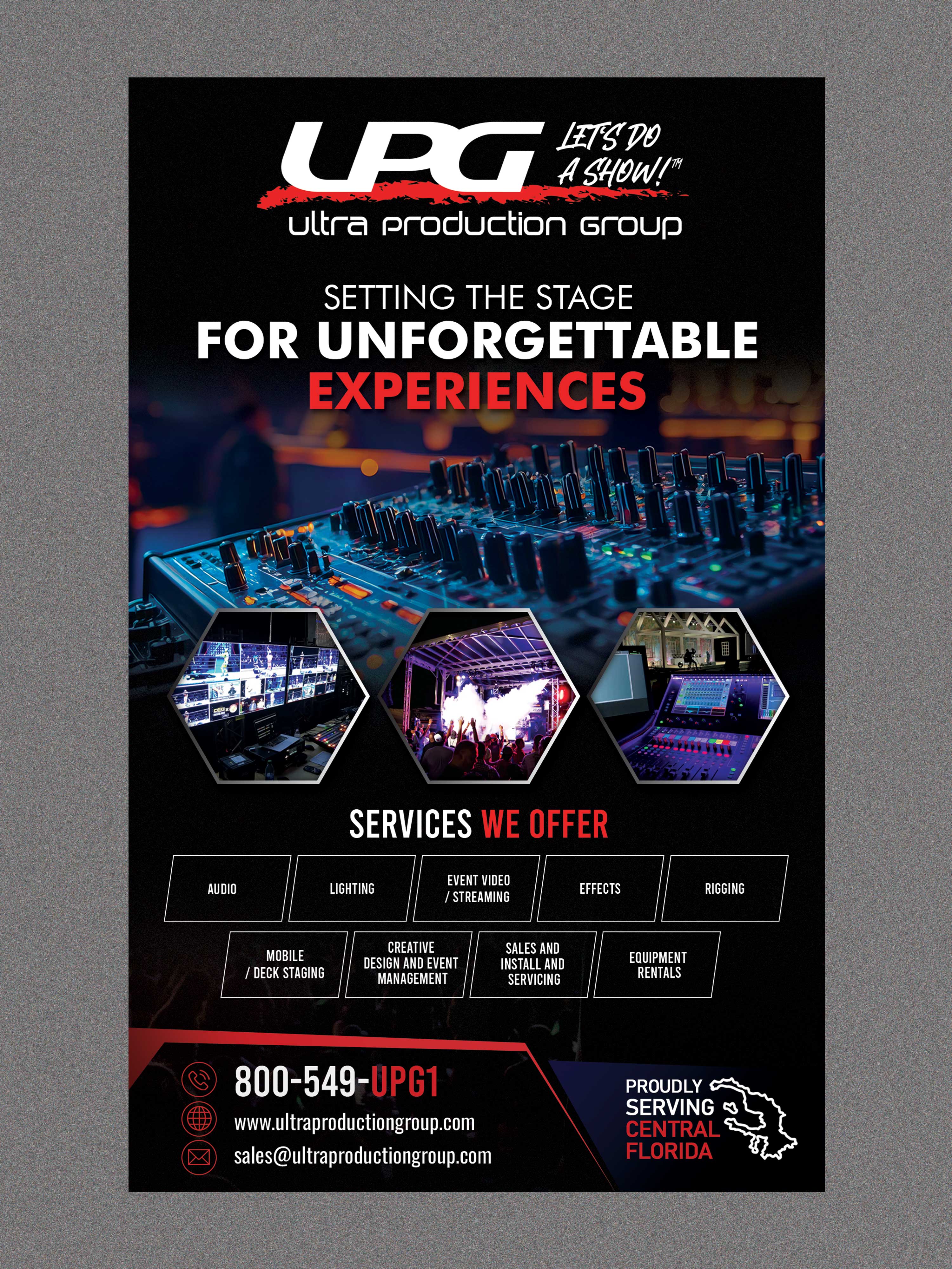 Design Publicitaire par Stan$oul pour Ultra Production Group LLC | Design #37628846