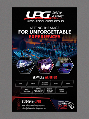 Design Publicitaire par Stan$oul pour Ultra Production Group LLC | Design : #37628846