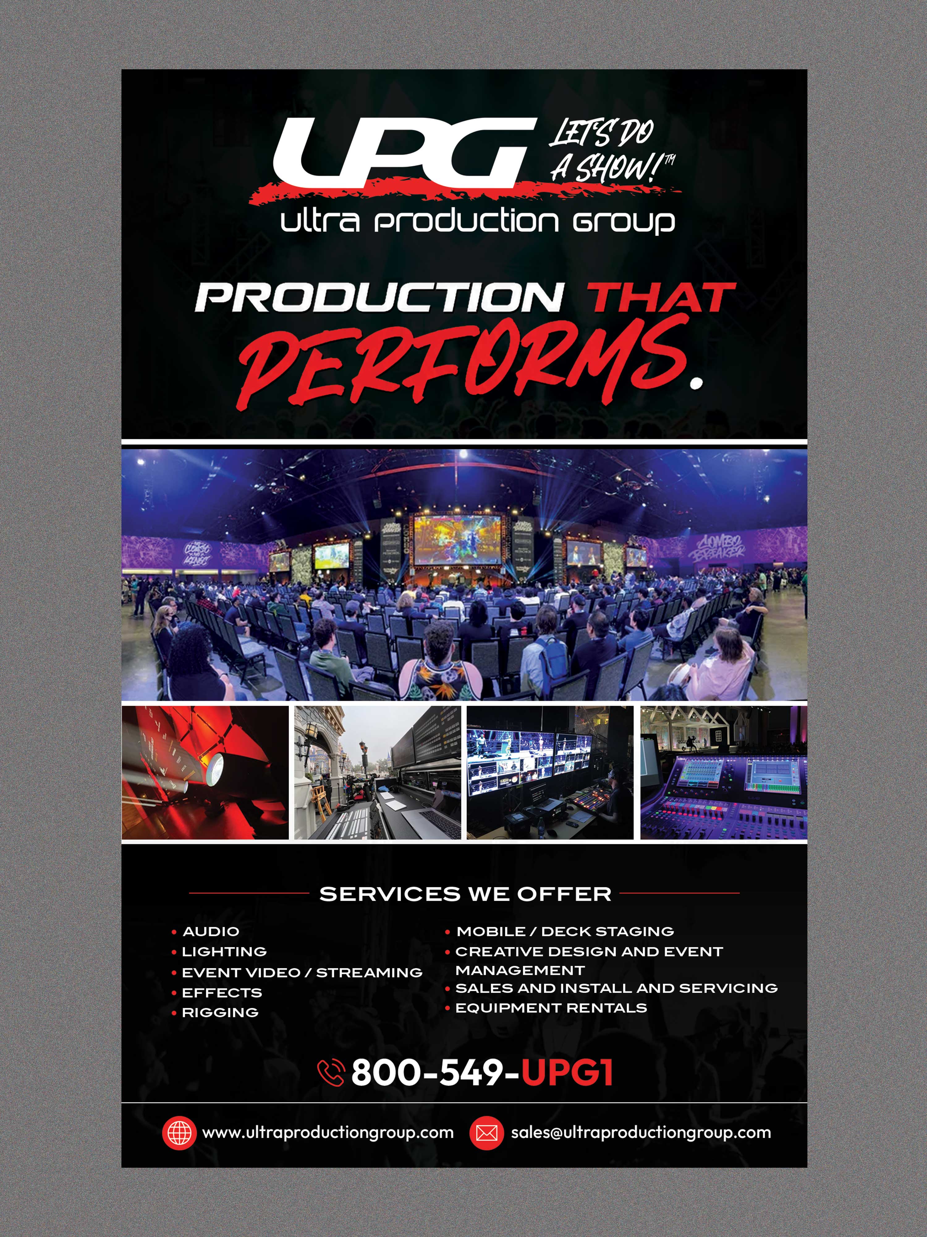 Design Publicitaire par Stan$oul pour Ultra Production Group LLC | Design #37635243