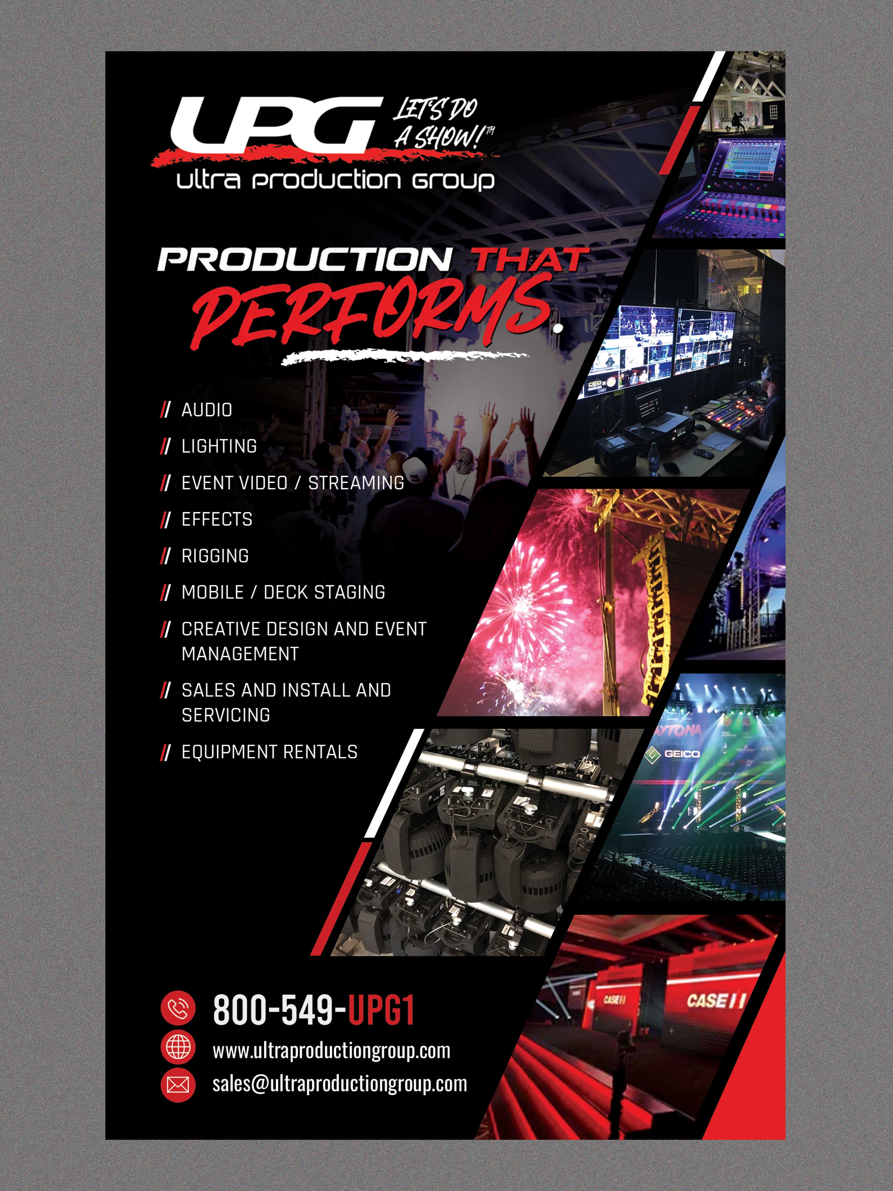 Design Publicitaire par Stan$oul pour Ultra Production Group LLC | Design #37635389