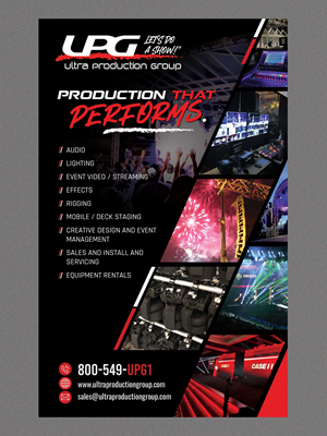 Design Publicitaire par Stan$oul pour Ultra Production Group LLC | Design : #37635389
