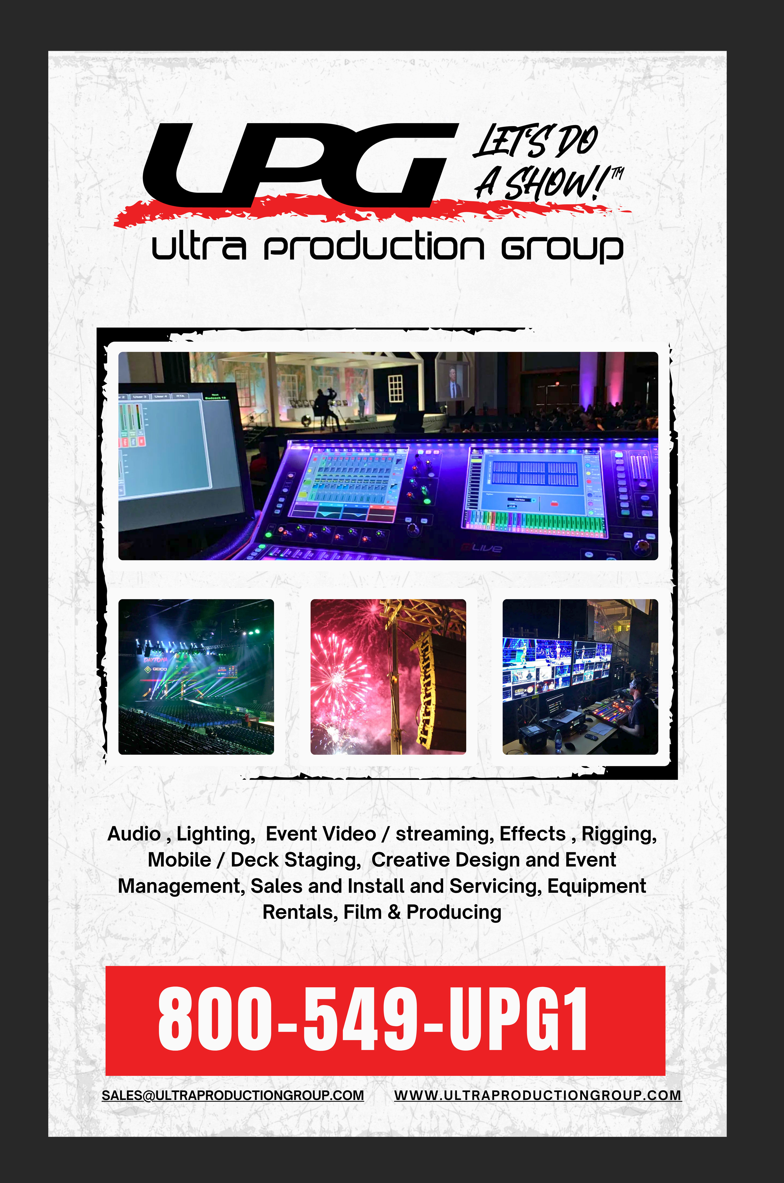 Design Publicitaire par SAI DESIGNS pour Ultra Production Group LLC | Design #37629912