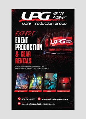 Design Publicitaire par vcreatived pour Ultra Production Group LLC | Design : #37629921