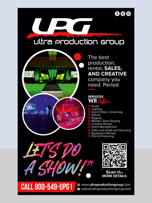 Design Publicitaire par Aurora:) pour Ultra Production Group LLC | Design : #37632593