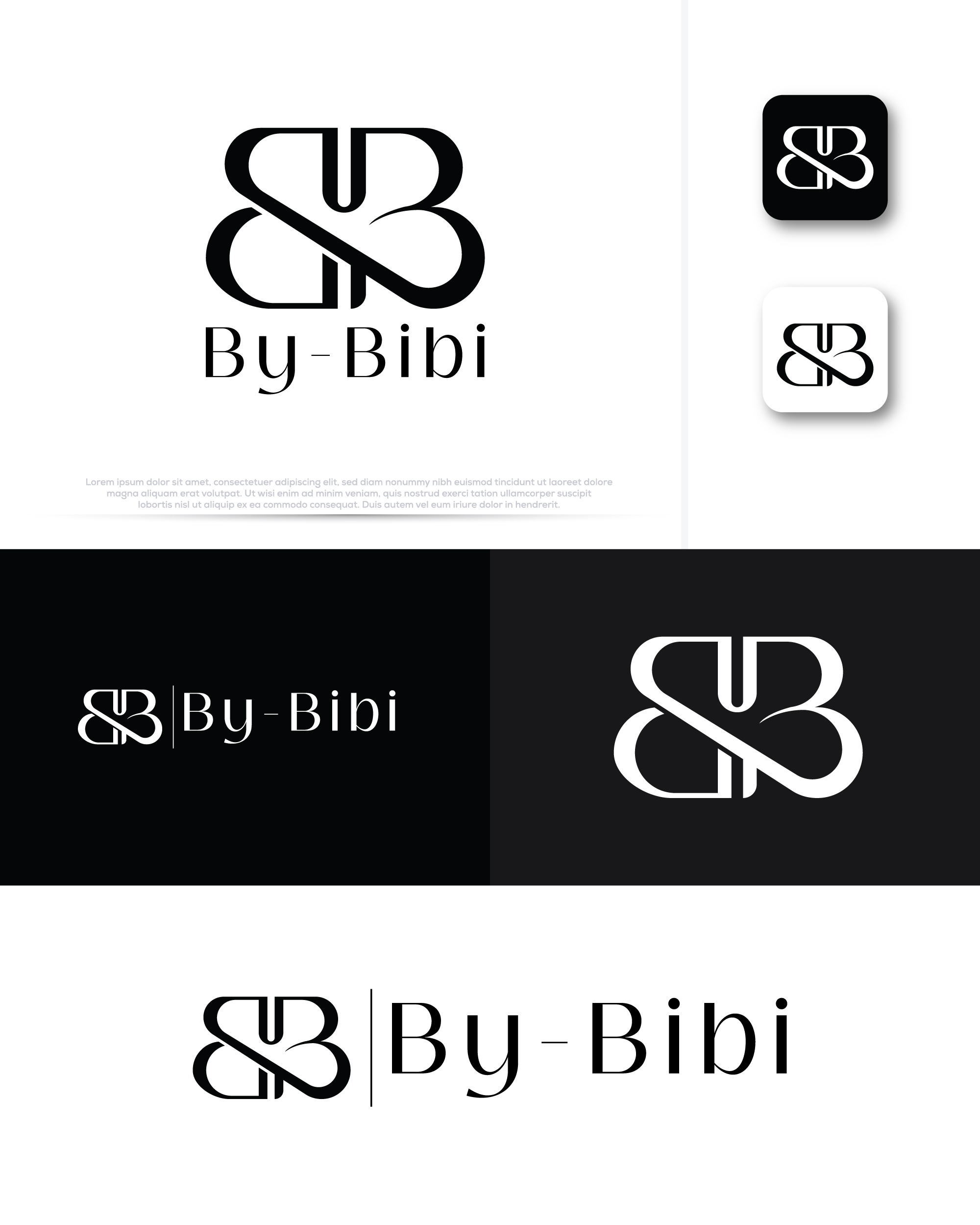 Logo Design by InkPilot_Studio™ for By-Bibi | Design #37635038