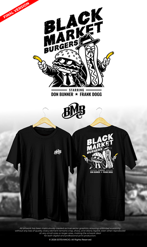 T-shirt Design by estevangio