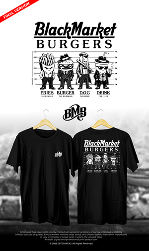 T-shirt Design by estevangio