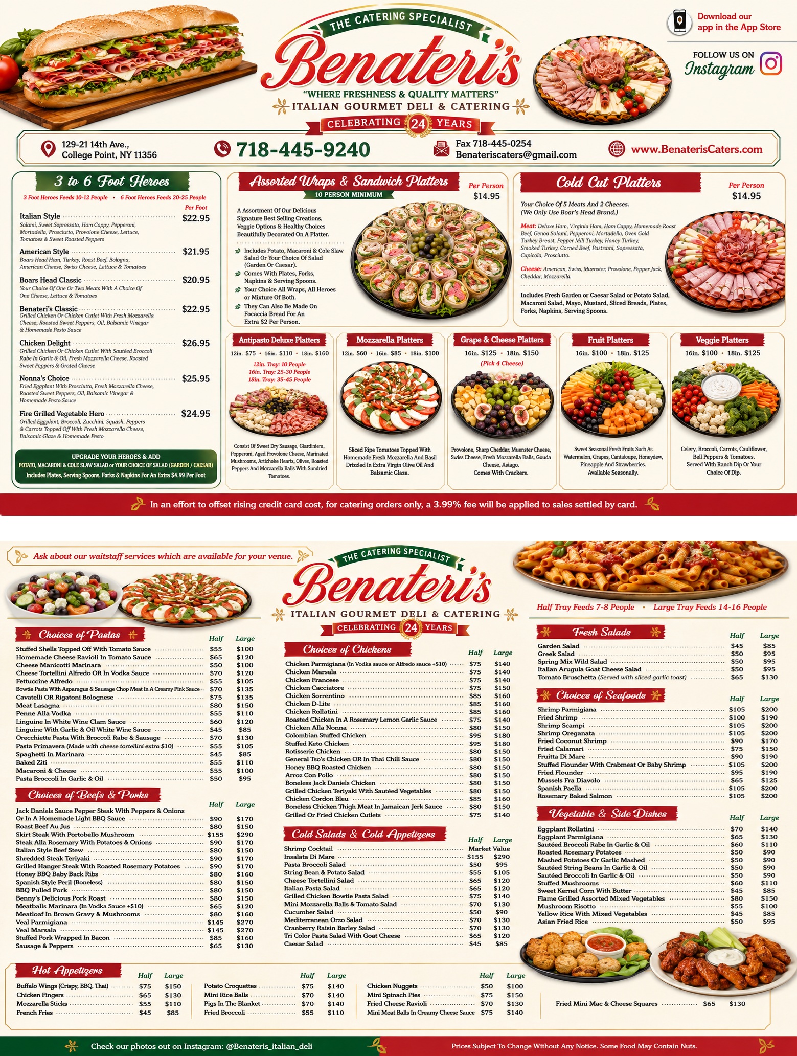 Menü-Design von martinsmith für benateri's Itslisn gourmet deli & catering  | Design #37632961