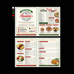 Design de Menu par martinsmith