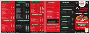 Menü-Design von pb für benateri's Itslisn gourmet deli & catering  | Design: #37640687