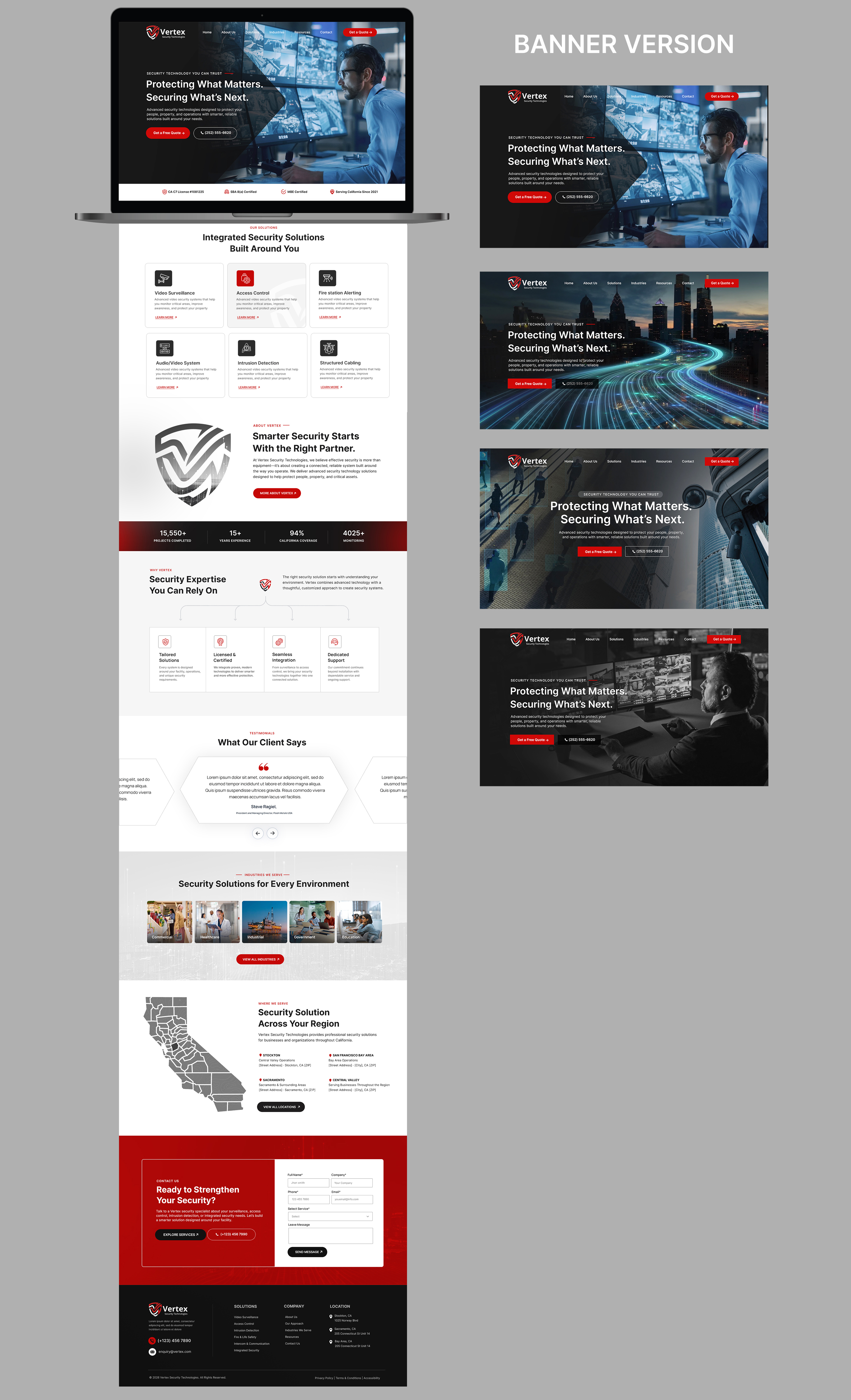 Web Design by Blue Sparrow for One Eleven Web Design™ | Design #37644540