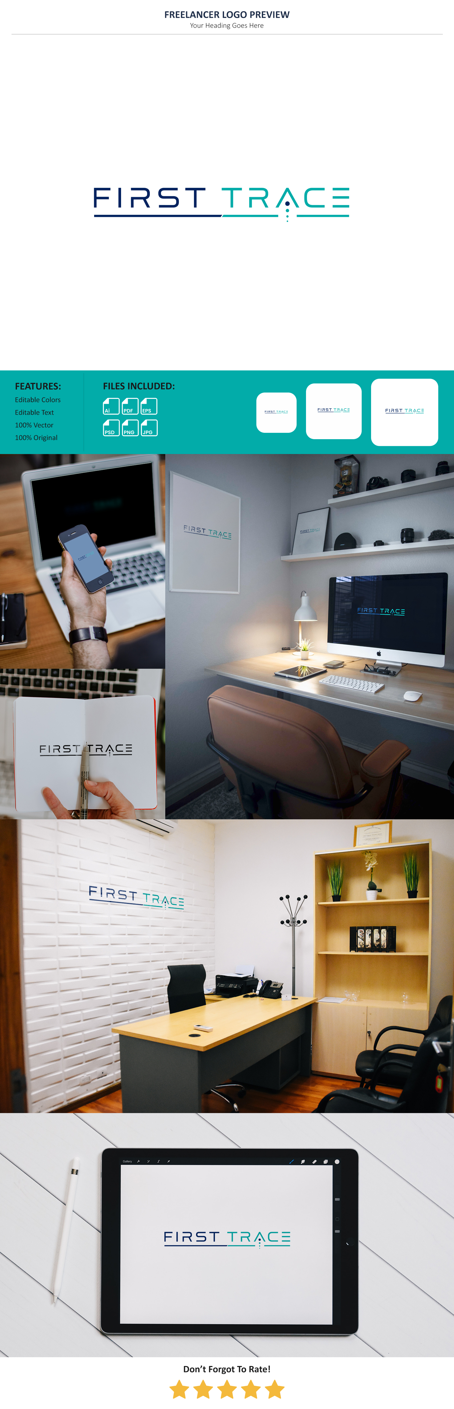 Design de Logo par Pixel Signature pour First Trace Labs | Design #37640232