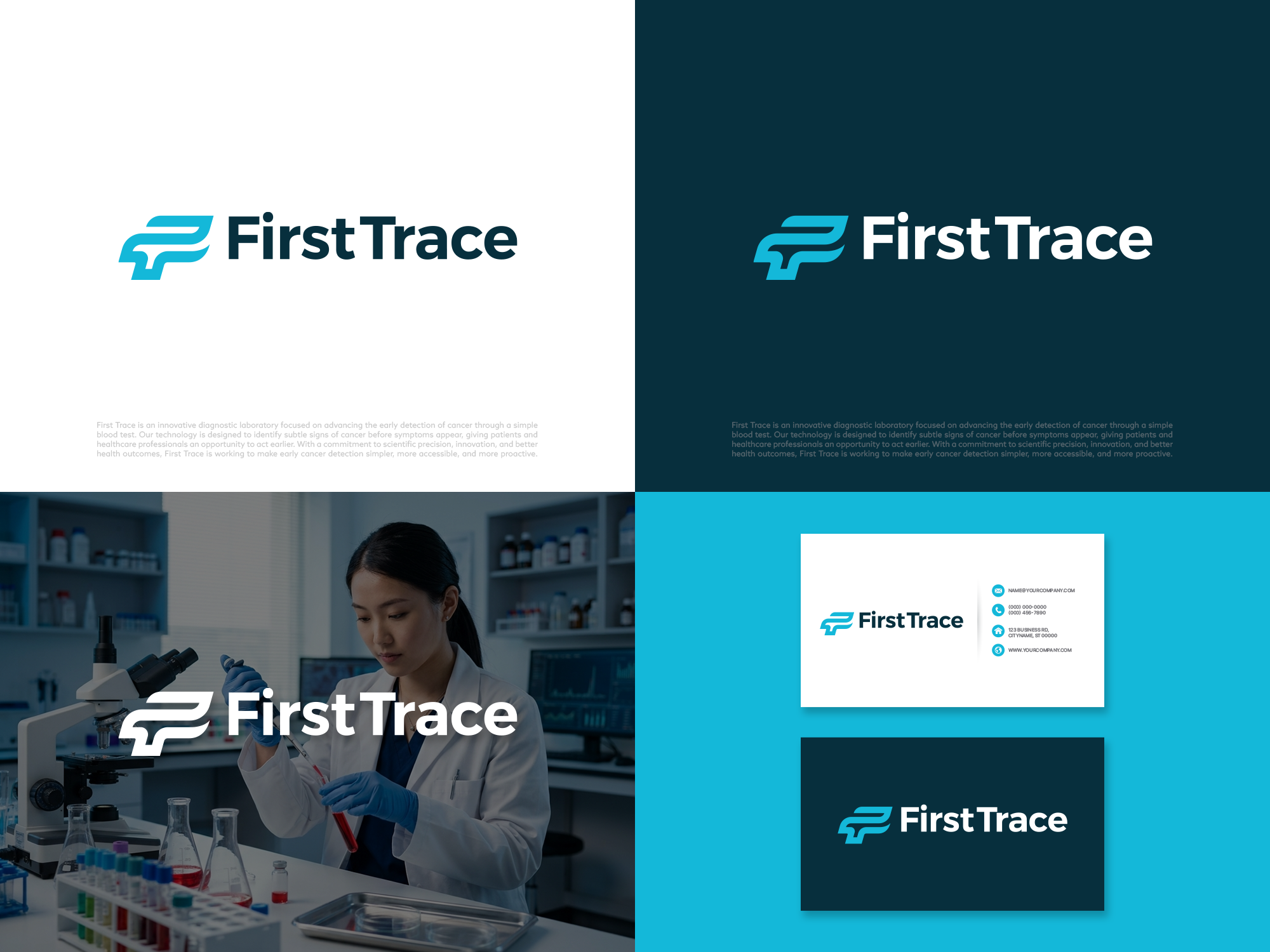 Design de Logo par COLOUR CREATIVE pour First Trace Labs | Design #37655072