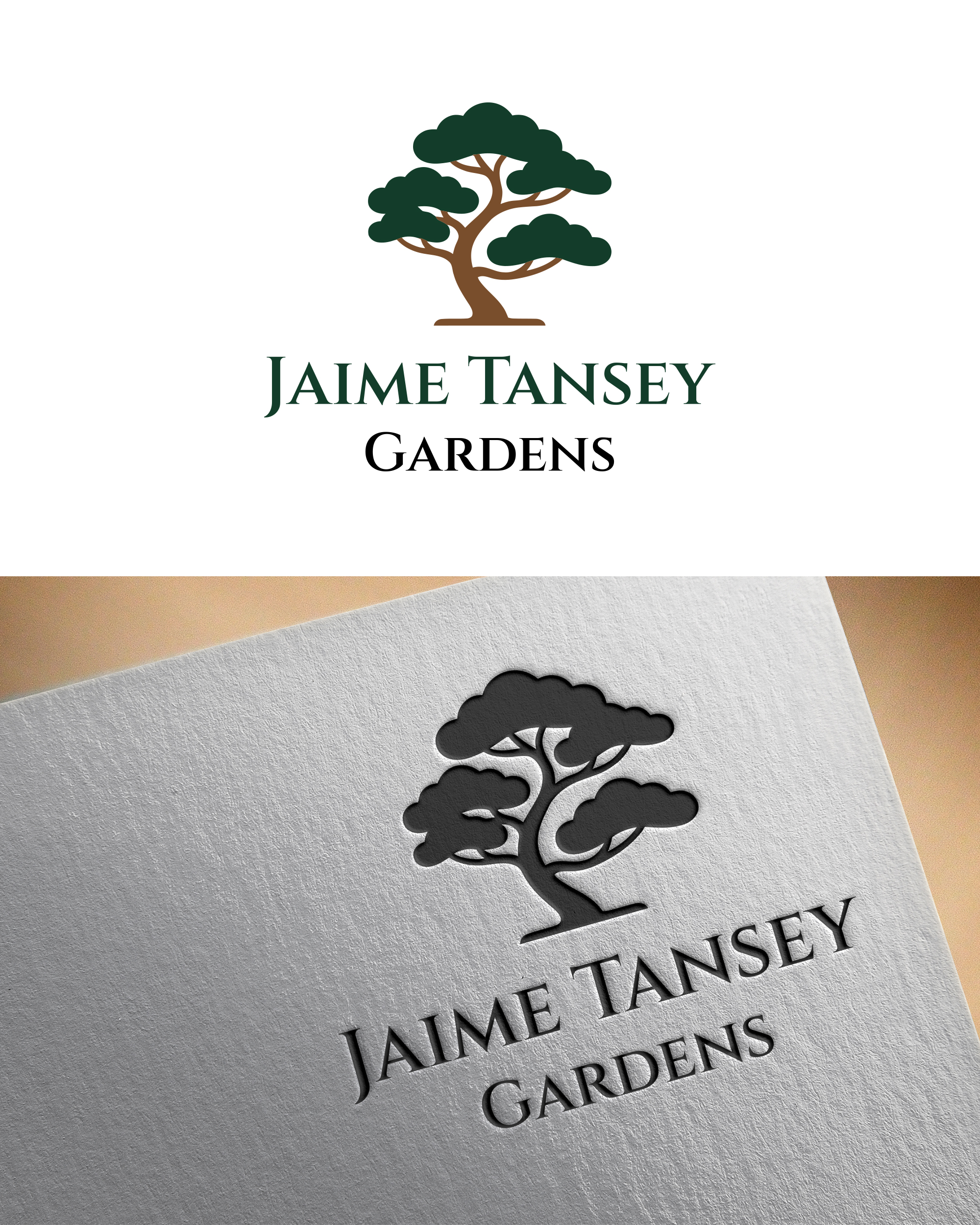Logo Design by Visionary Creations for Jaime Tansey Gardens | Design #37641727