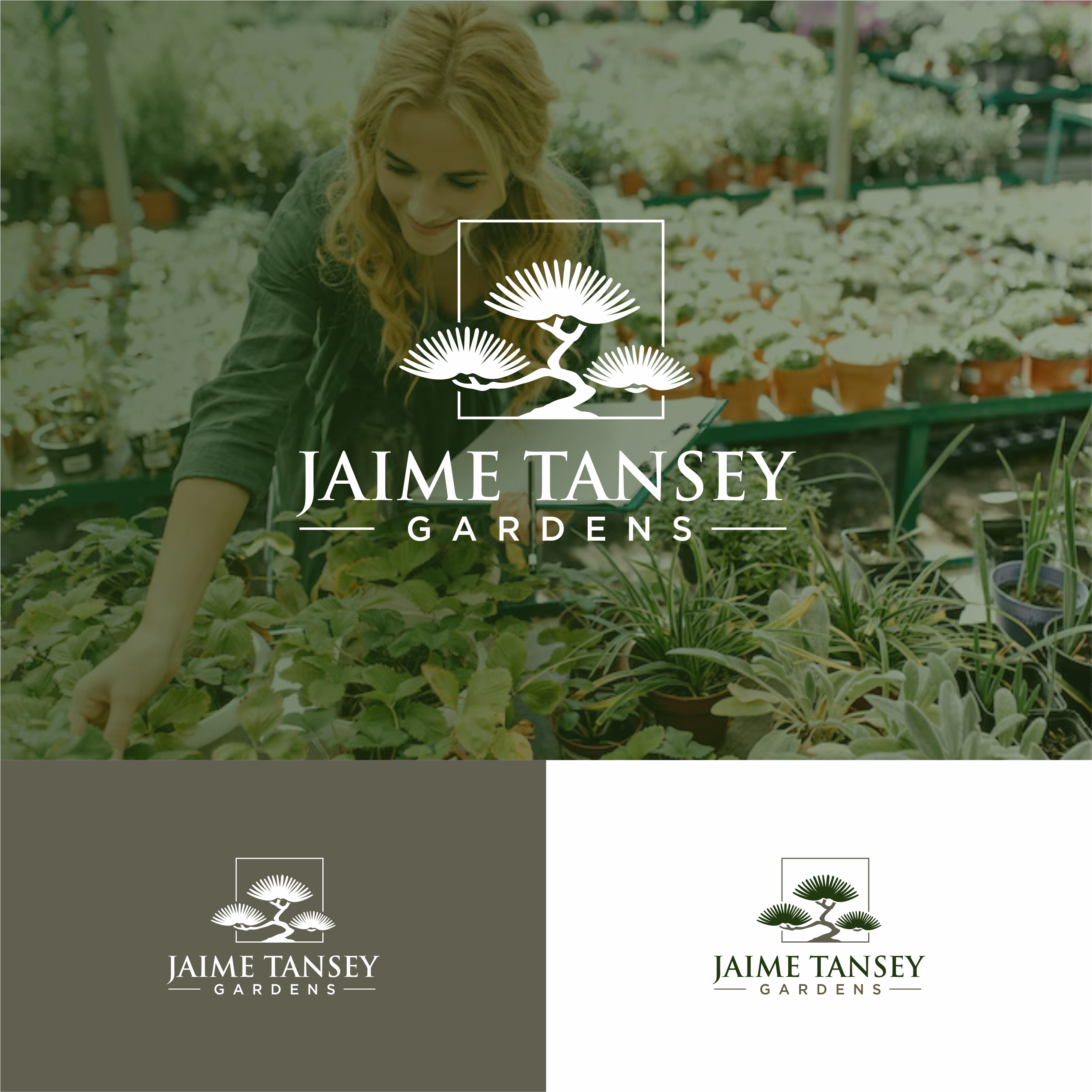 Logo Design by melzh for Jaime Tansey Gardens | Design #37642700