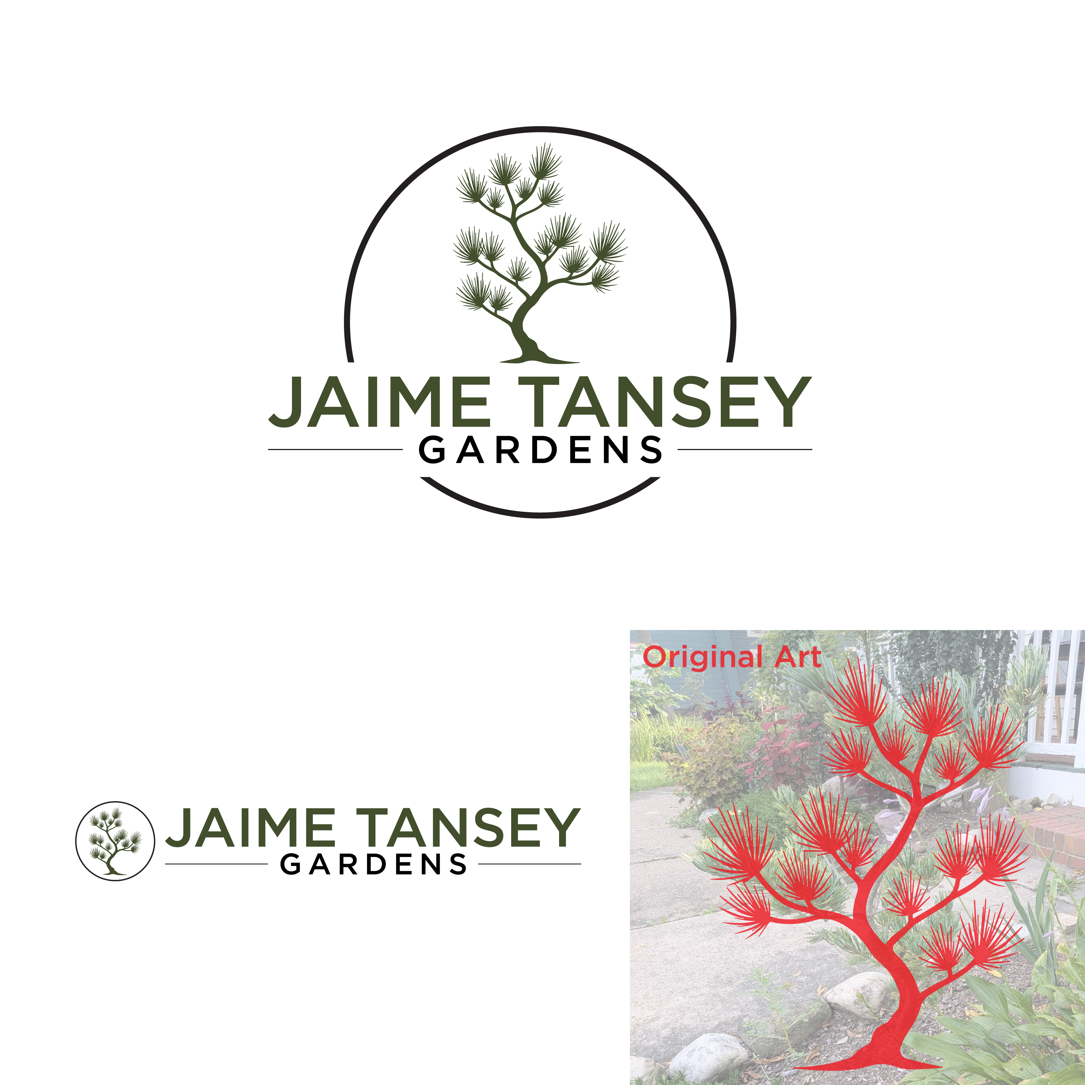 Logo Design by Designer Nayem for Jaime Tansey Gardens | Design #37642426