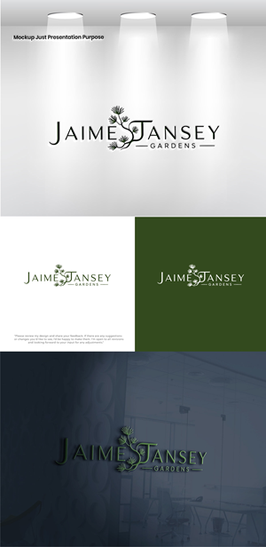 Logo Design by Pixel Signature for Jaime Tansey Gardens | Design: #37642292