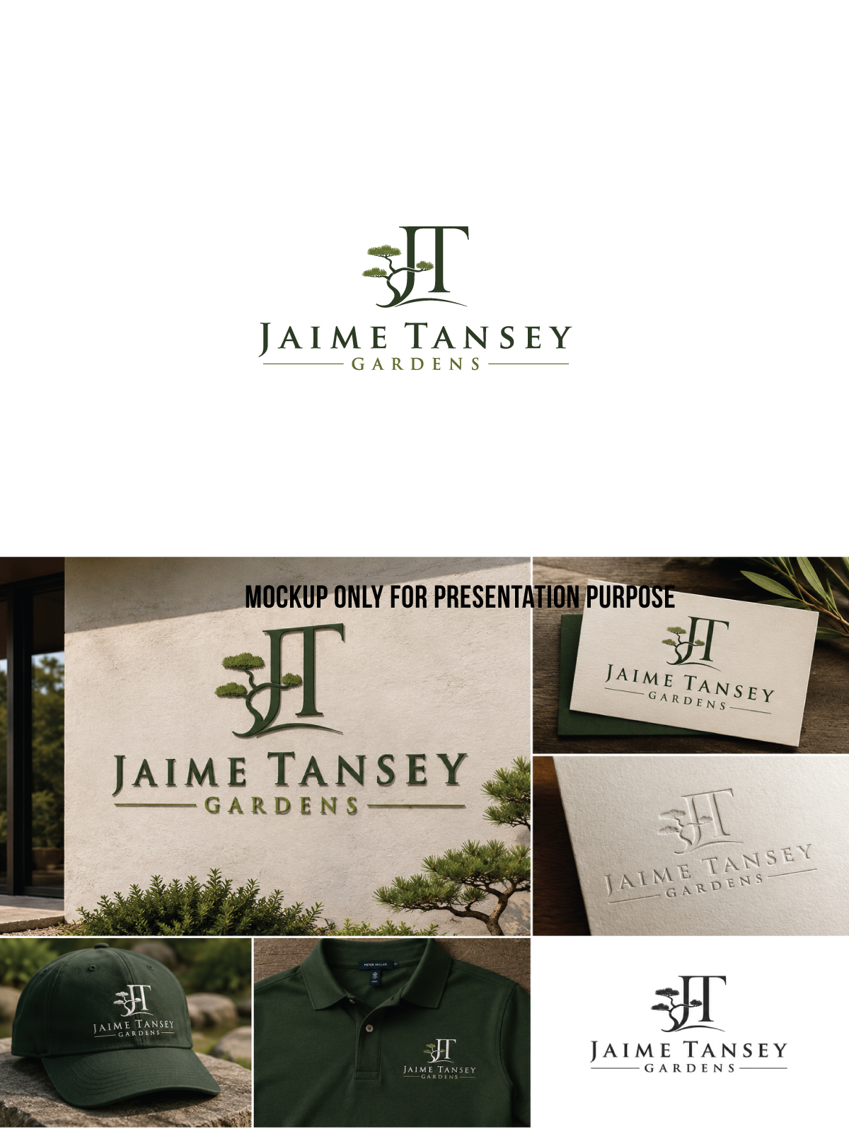 Logo Design by Cool-Designer for Jaime Tansey Gardens | Design #37640783