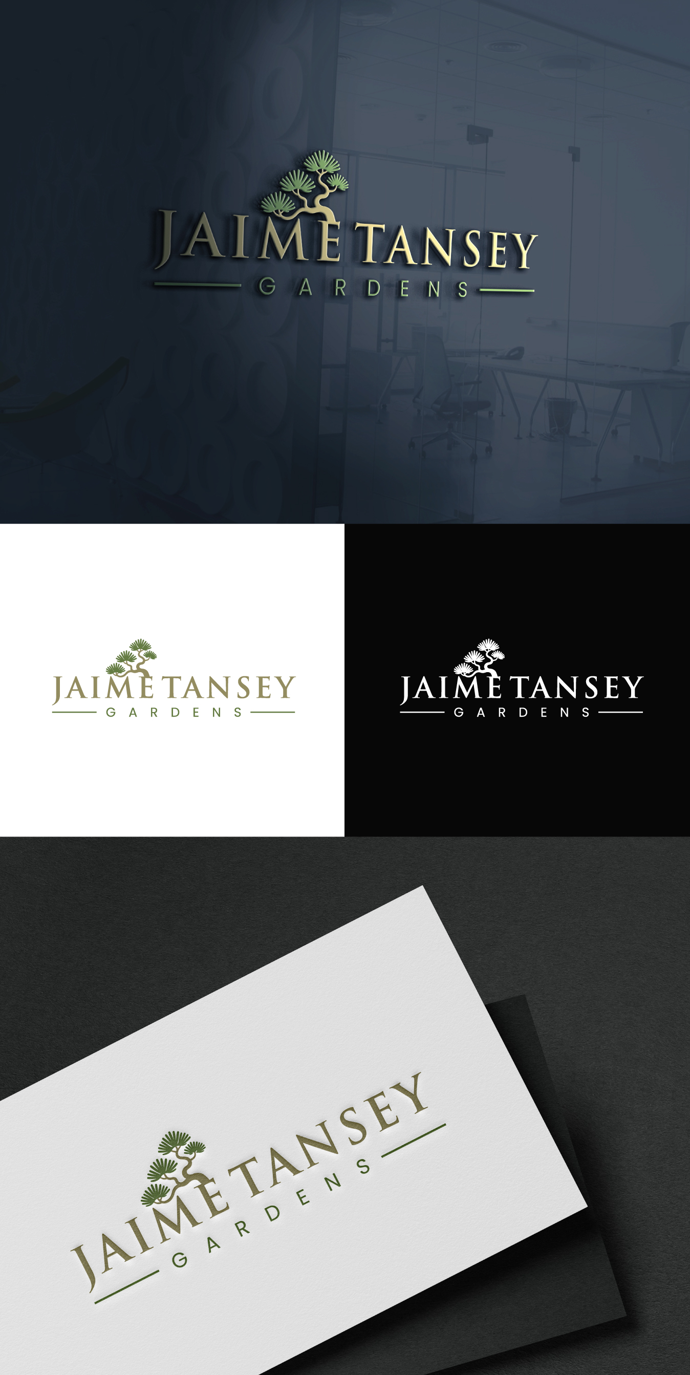 Logo Design by Oliver_Design for Jaime Tansey Gardens | Design #37642142
