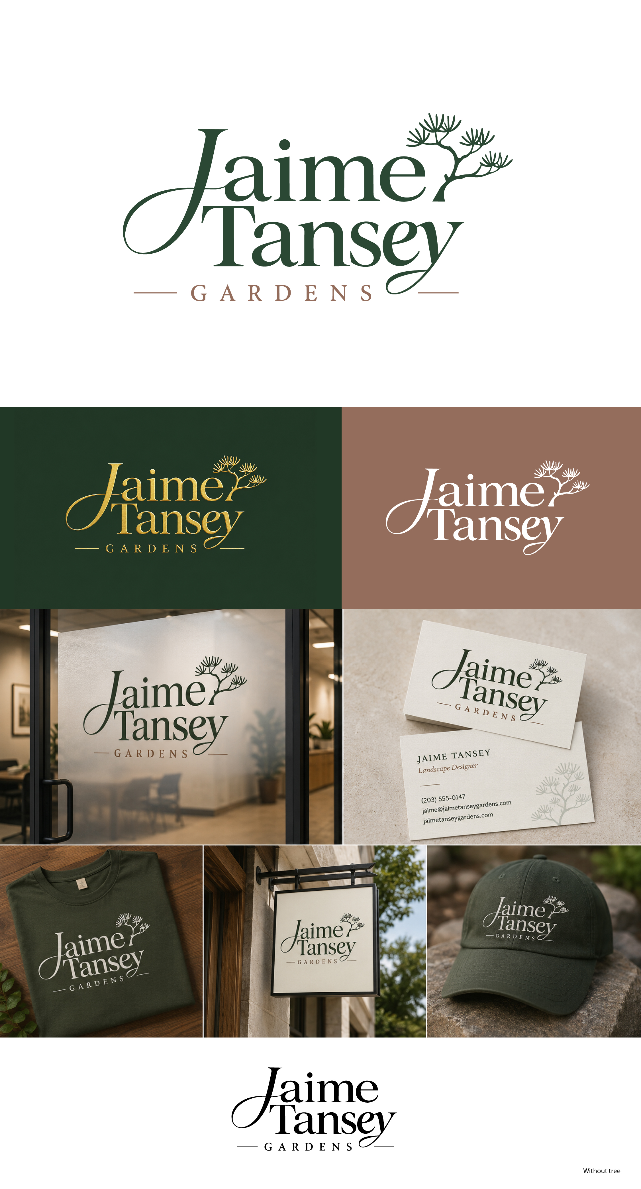 Logo Design by Dheepak09 for Jaime Tansey Gardens | Design #37641815
