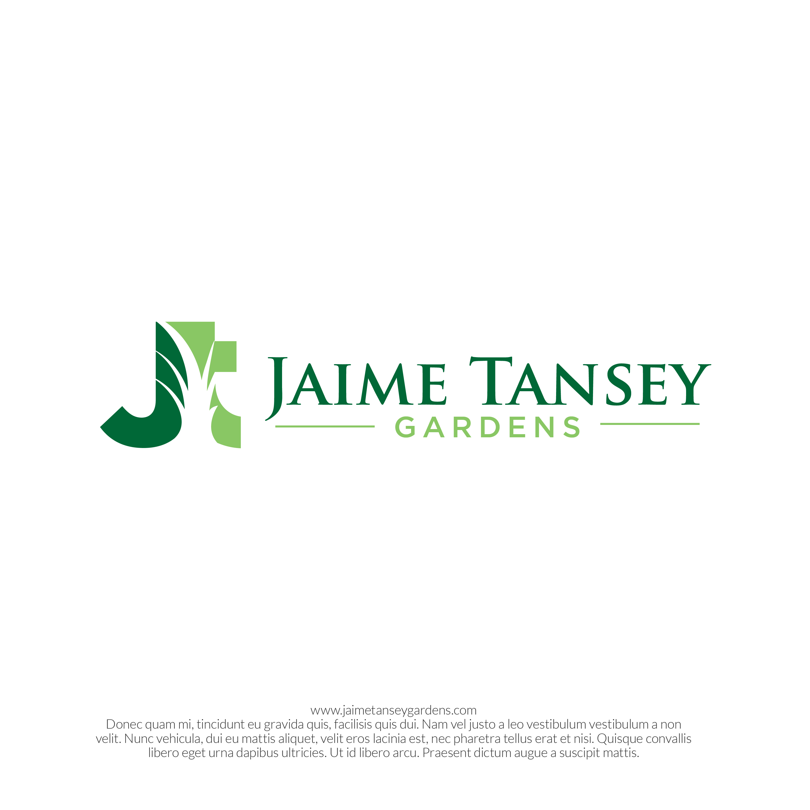 Logo Design by megamen for Jaime Tansey Gardens | Design #37641878
