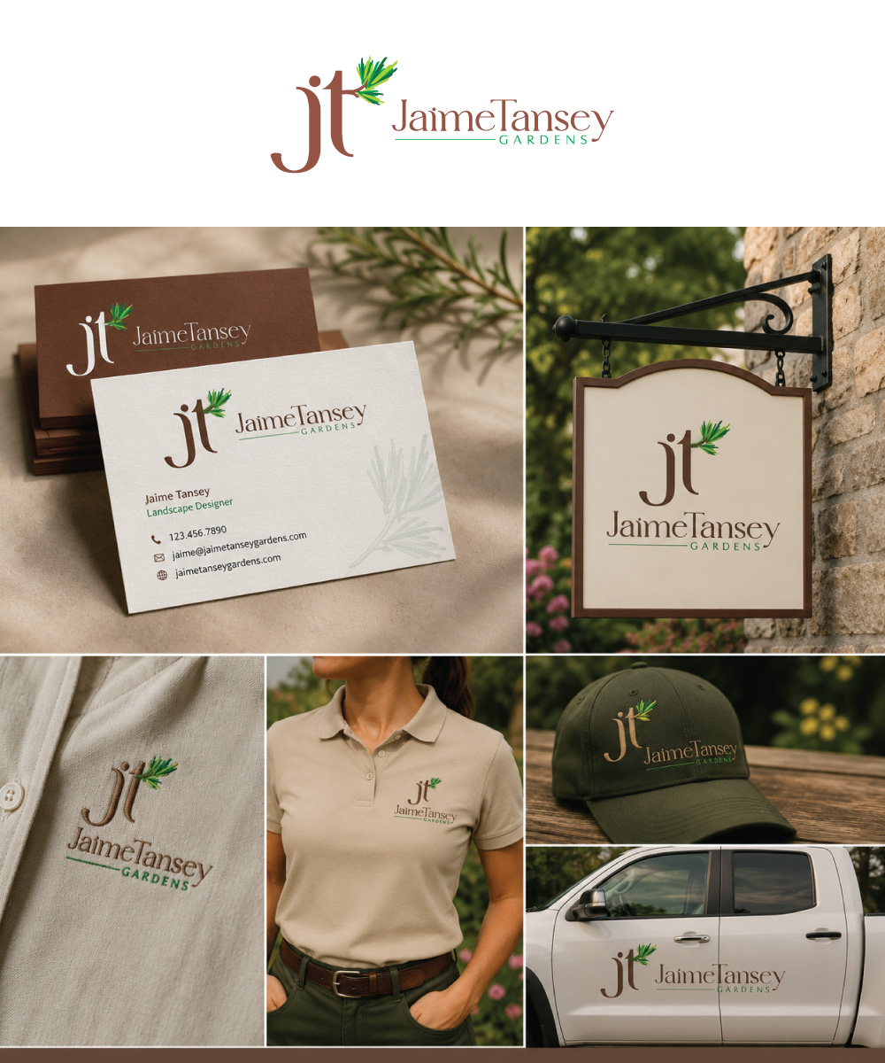 Logo Design by Magic of Art for Jaime Tansey Gardens | Design #37644559