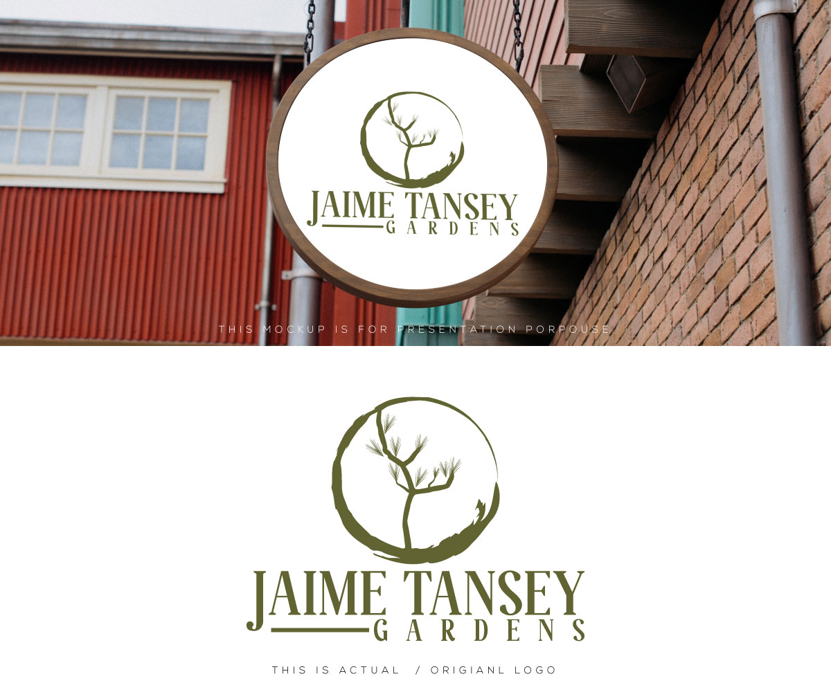 Logo Design by Ansh Design for Jaime Tansey Gardens | Design #37644687